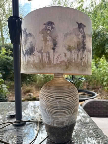 Photo of free Table lamp and shade (East Northamptonshire PE8) #1