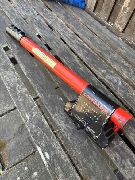 Photo of free Steering wheel lock (Cholsey OX10) #1