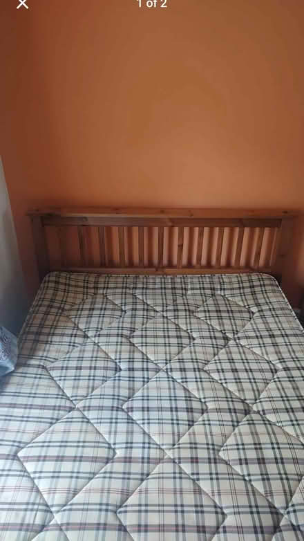 Photo of free double bed (Cubbington CV32) #2