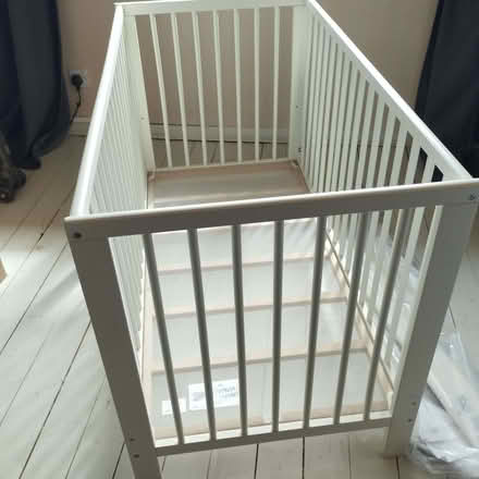 Photo of free IKEA Gulliver Cot and Mattress with sheets (Liberton EH16) #2