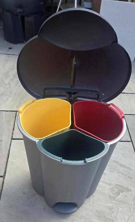Photo of free Curver 3 way trio waste bin (Caldecott OX14) #1
