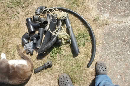 Photo of free Garden Pond Piping And Air Balls (Rye TN31) #1