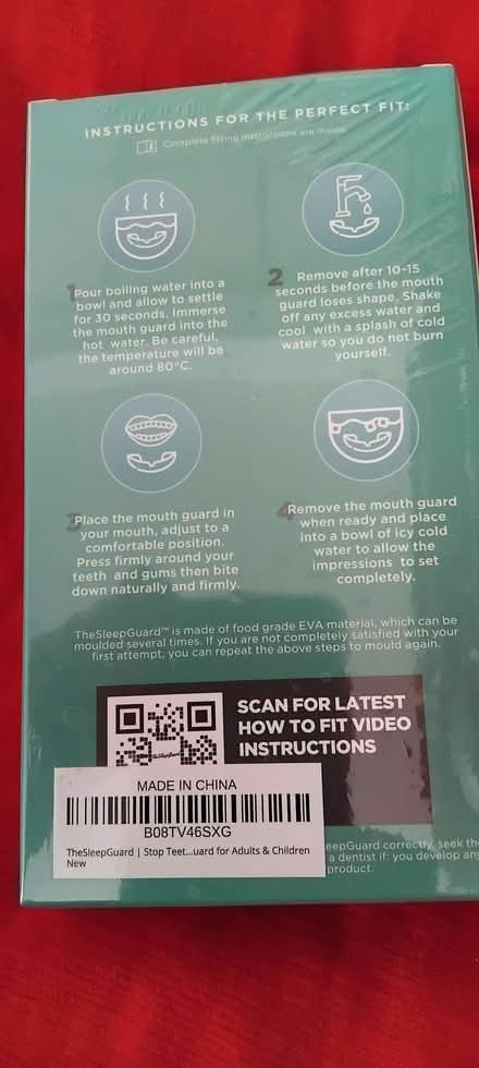 Photo of free Mouth guard kit (Finchley Church End N3) #2