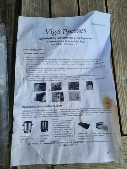 Photo of free 5L bag-in-box for cider etc (Chalford GL6) #4