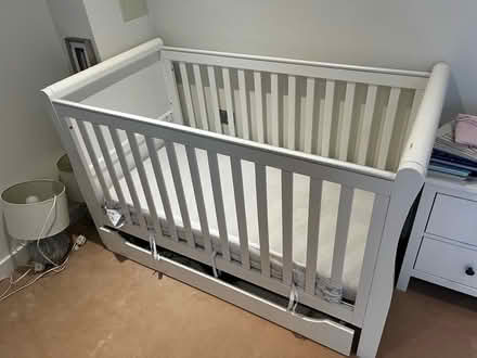 Photo of free Mothercare cotbed (North Greenwich SE10 0NQ) #2
