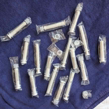 Photo of free Lots of New 10ml Oral Syringes for Medication or Crafts (Elham CT4) #1