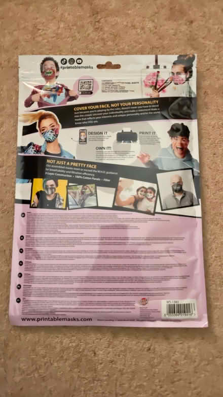 Photo of free Printable Face Mask (Clontonakelly BT8) #2