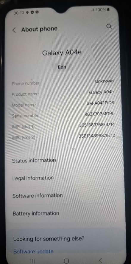 Photo of free Samsung A04E smart phone (Hayes UB3) #3