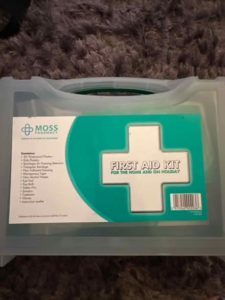 Photo of free First aid kit box and contents (Ashford TW15) #1