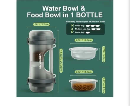 Photo of free Food and water dispenser for pets (Cambridge MD.) #2