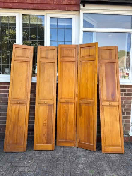 Photo of free Internal folding doors x4 (South Croydon CR2) #1