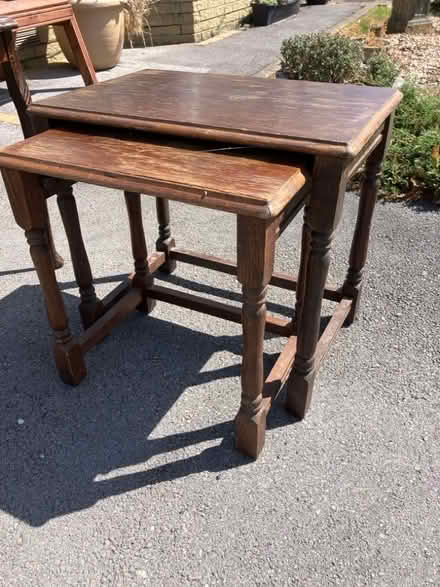 Photo of free Nest of 2 tables (Bolton le Sands LA5) #1
