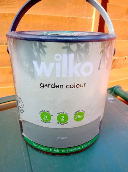 Photo of free Willow colour garden paint (Orton Goldhay PE2) #1