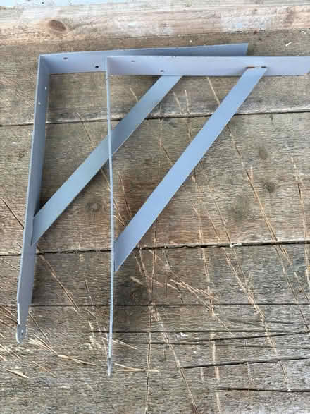 Photo of free 2 Large Metal Brackets (Redhill, Surrey RH1 2) #1