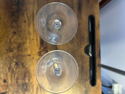 Photo of free Champagne flute pair Ravens (Owings Mills,MD) #3