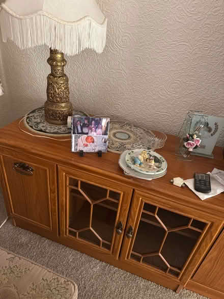 Photo of free Display cabinets these 1 big and a small on (Stifford Clays RM16) #2