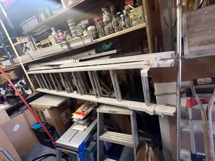 Photo of free Wooden ladder (Me20 6eb) #1
