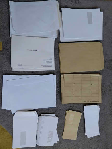 Photo of free Envelopes (Norwood SE27) #3