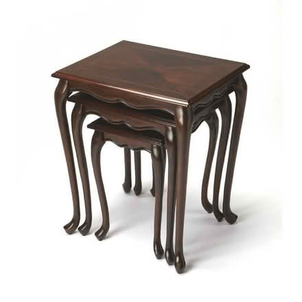 Photo of Dark wood accent table (Town Centre IP4) #3