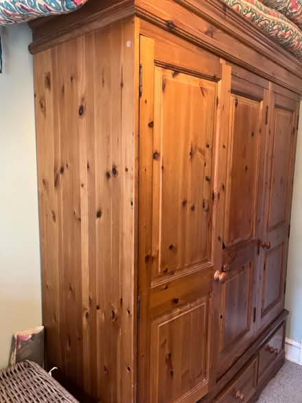 Photo of free Pine wardrobe (Boscombe BH1) #2