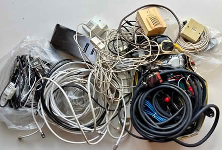 Photo of free Lots of media and telephone cables, etc. (Marlow SL7) #1
