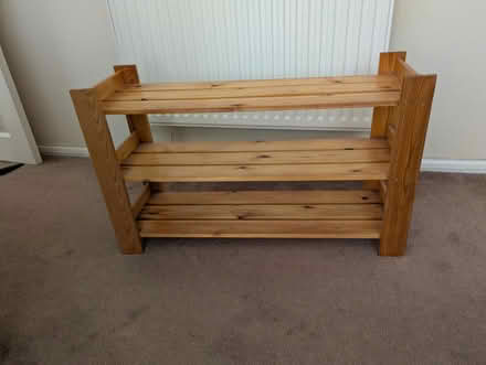 Photo of free Three tier shoe rack/bookcase (Ulverley Green B92) #3