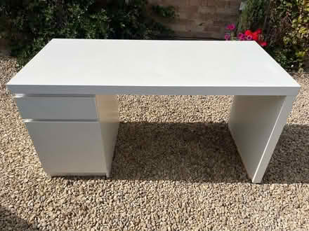 Photo of free Ikea White Desk (Middlefield Farm OX28) #1