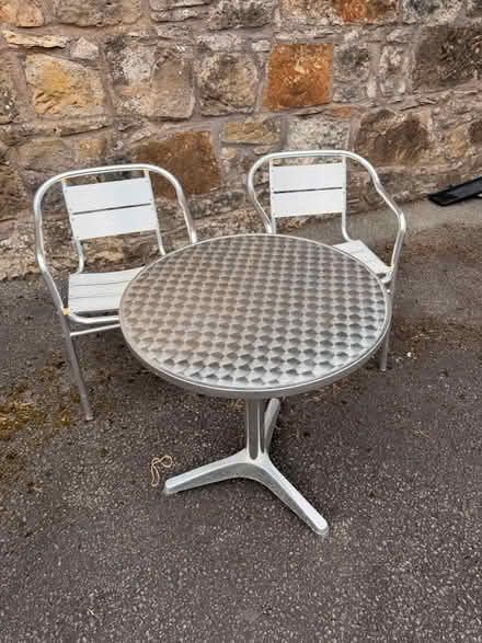 Photo of free Garden table and two chairs (Anniesland, glasgow, G12) #1