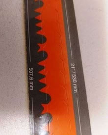 Photo of free 2 x 21" hand saw blades (Fords Farm RG31) #4