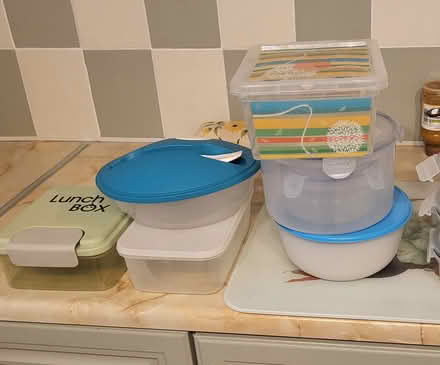 Photo of free Plastic storage bowls (Blackrock) #1