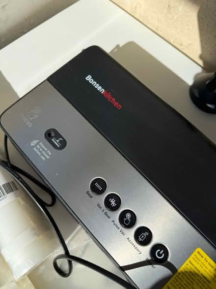 Photo of free Vacuum sealer with rolls (Combe Down Bath BA2) #2
