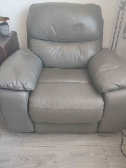 Photo of free 3 seater and 2×1 seater leather sofa (Chadwell Heath RM6) #1