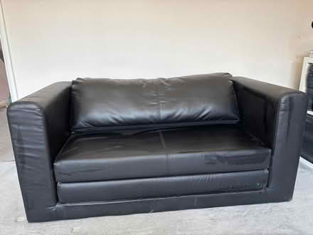 Photo of free Black IKEA sofa bed (Carshalton) #1