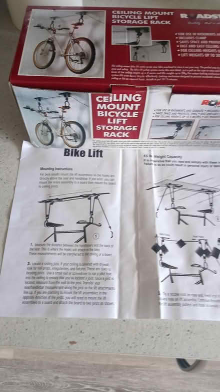 Photo of free Bike Lift Storage Rack (Penketh WA5) #1