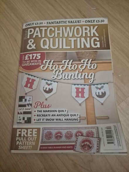 Photo of free Quilting & Patchwork magazines (Arlesey) #2