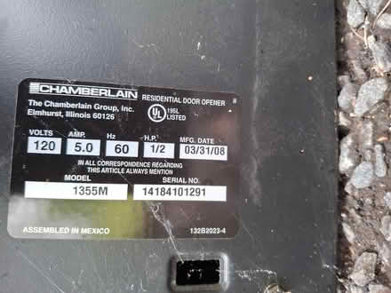 Photo of free 1/2 HP LiftMaster (Catlett, VA) (Between Catlett/Warrenton) #3