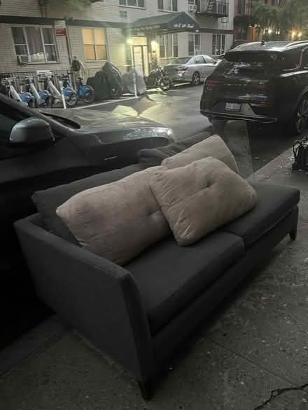 Photo of free Curb alert: Sofas and area rug (Upper East Side) #1
