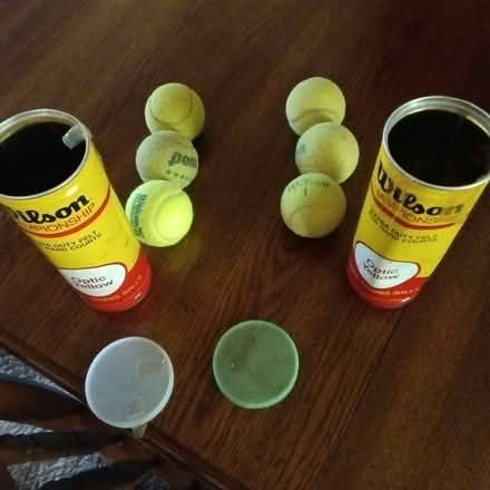Photo of free Old tennis balls (Crawley RH10) #1