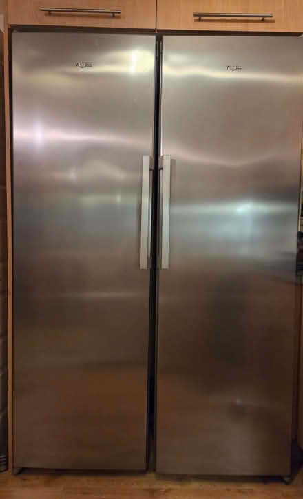 Photo of free Whirlpool Tall FRIDGE and FREEZER (Milking Bank DY1) #1