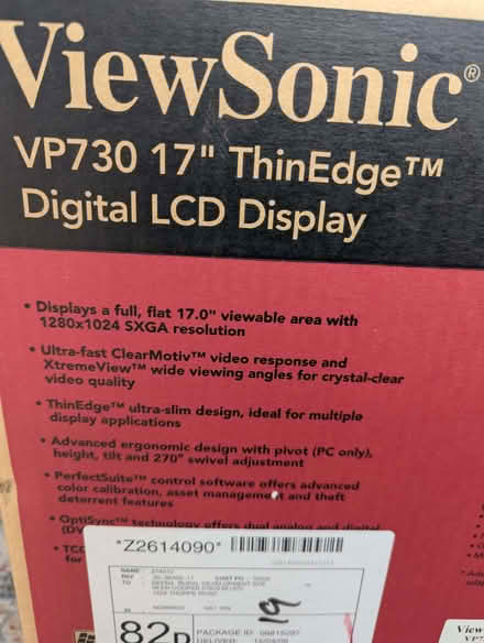 Photo of free 17" Computer Monitor (Eastbourne BN21) #3