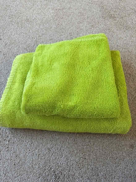 Photo of free Green Towels (Longbarn WA2) #1