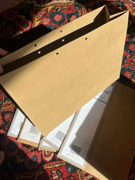 Photo of free 6 brown paper storage bags (Boscombe BH1) #2