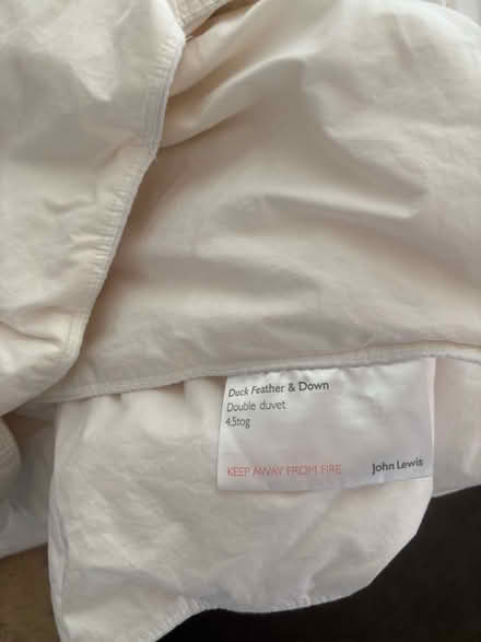 Photo of free Various duvets and a mattress protector (Hertsmere WD6) #1