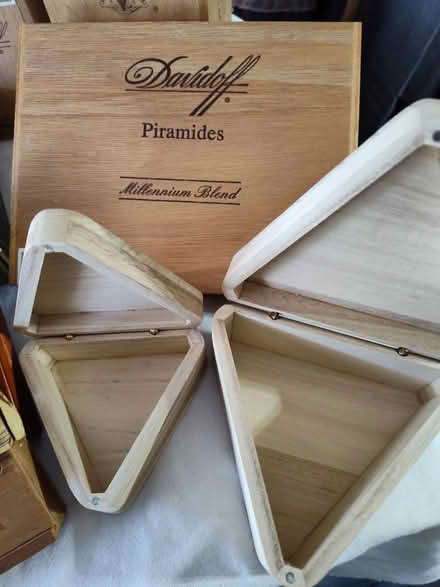 Photo of free Assorted wooden Cigar Boxes (Saugus) #3