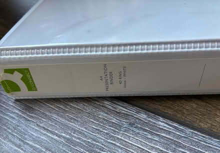 Photo of free Box of 5 white A4 ring binders (Beckenham BR3) #2