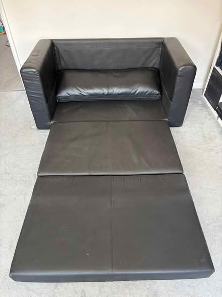 Photo of free Black IKEA sofa bed (Carshalton) #3