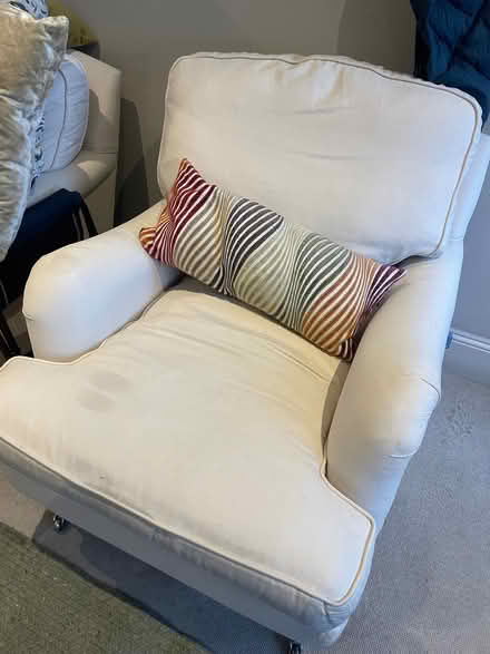 Photo of free 2 large armchairs (Earls Court SW10) #1