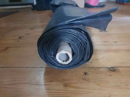 Photo of free Roll Of Black Plastic Sheeting (Rusholme M14) #1