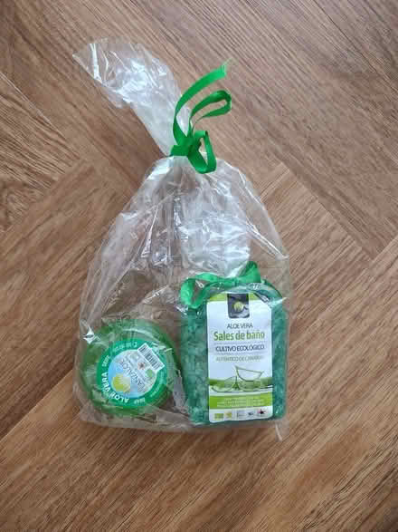 Photo of free Aloe Vera bath salts and soap (Abingdon OX14) #1