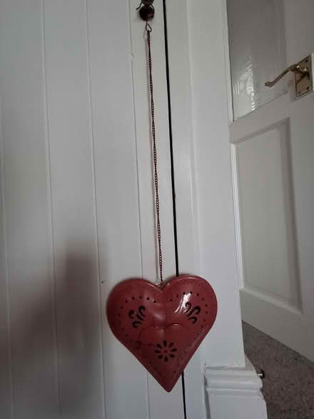 Photo of free Hanging heart candle holder (Stantonbury, MK14) #1